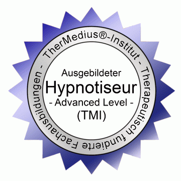 Siegel ausgebildeter Hypnotiseur Advanced Level